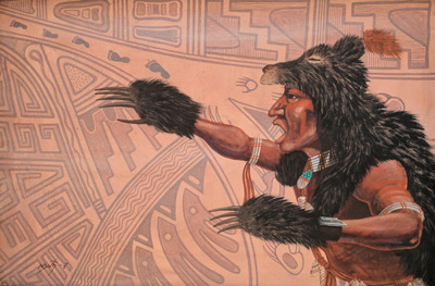 "Bear Clan Chief" by Neil David details "Bear Clan Chief" by Neil David