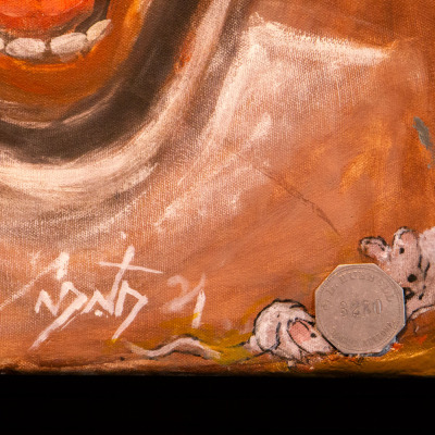 Neil David Koshare Painting details Neil David Koshare Painting