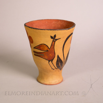 Zia Footed Cup, c. 1920 details Zia Footed Cup, c. 1920