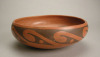 Hopi Black on Red Bowl, c.1950-60 Image 2