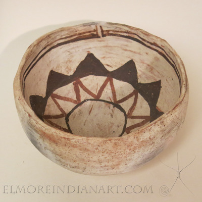 Hopi Polacca Polychrome Deep Bowl, c.1875
