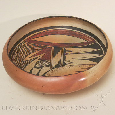Large Hopi Polychrome Open Bowl by Fannie Nampeyo