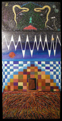 Four Panel: Temple of the Sun