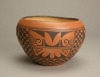 Hopi Black on Red Bowl, c.1935 Image 3