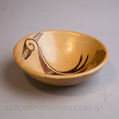 Hopi Polychrome Bird Dish
