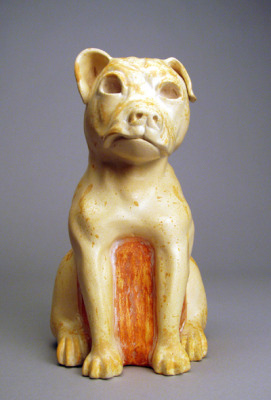Sculptural Ceramic Dog by Nathan Begaye