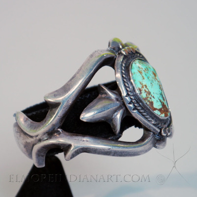 Navajo Sandcast Bracelet, c. 1930