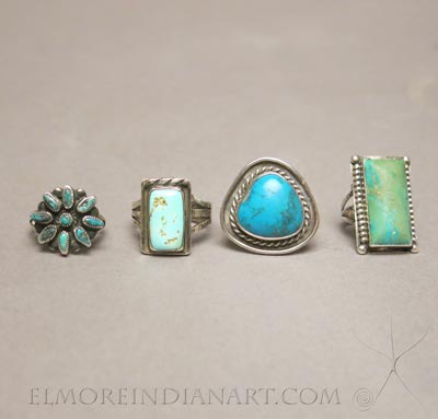 Four Silver Rings