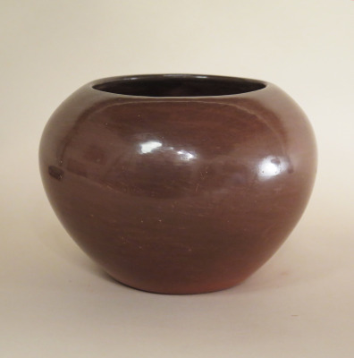 San Juan Redware Bowl by Onquan Peen