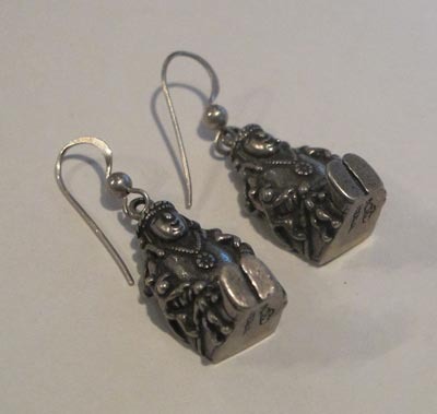 Silver Storyteller Earrings
