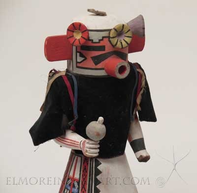 Large Hopi Velvet Shirt Kachina, c.1950 - 1960