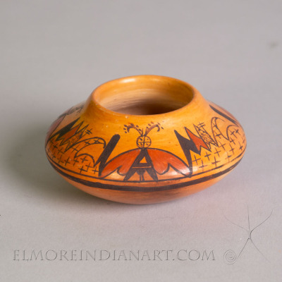 Small Hopi Seed Jar by Mark Tahbo (1958-2017)