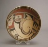 Hopi Polychrome Bowl by Hattie Carl, c.1930 Image 1