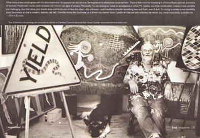 A Studio Visit with THE magazine