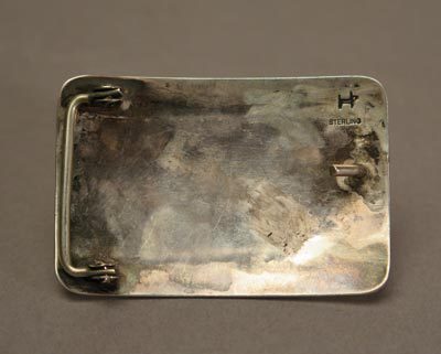 Hopi Belt Buckle with Antelope