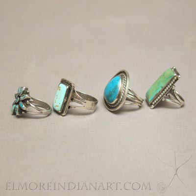 Four Silver Rings