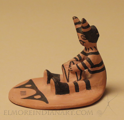 Hopi Koshare Drummer